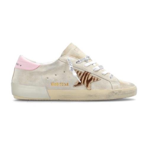 Super-Star Classic Med Liste Og Halv sneakers