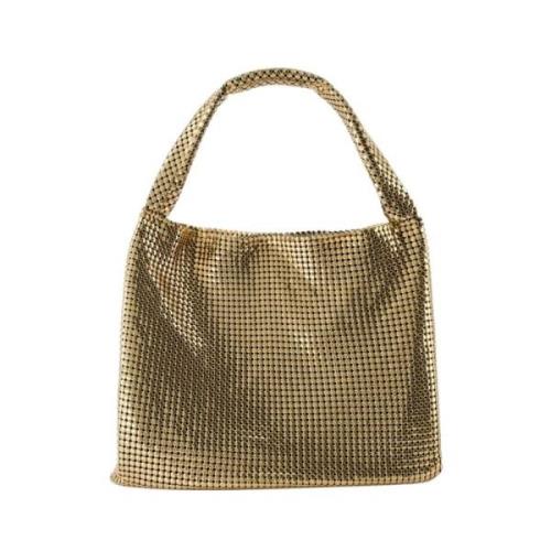 Metallic Guld Tote Taske