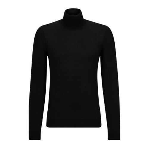 Slim Fit Uld Turtleneck Sweater