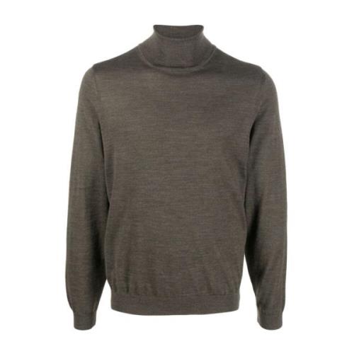 Slim Fit Uld Turtleneck Sweater