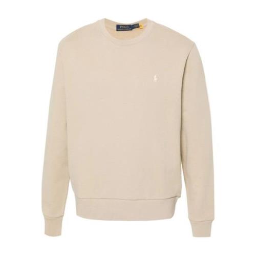 Beige Sweaters med Signatur Pony