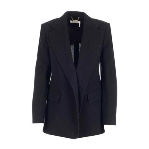 Uld og cashmere blazer