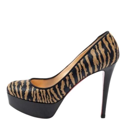 Pre-owned Rattan heels