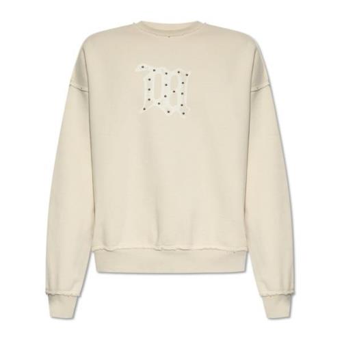 Sweatshirt med logo