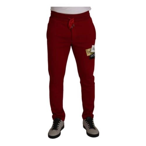 Røde Logo Patch Jogging Sweat Pants