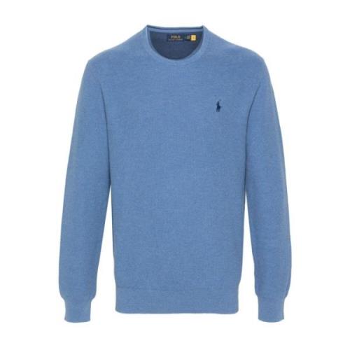 Blå Stone Heather Pullover