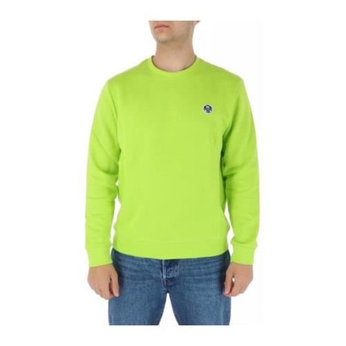 Grøn Langærmet Sweatshirt