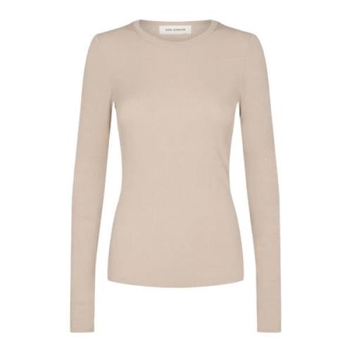 Blød og Lækker Beige Bluse