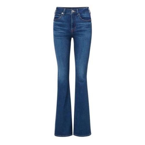 Højtaljede Skinny Flare Jeans