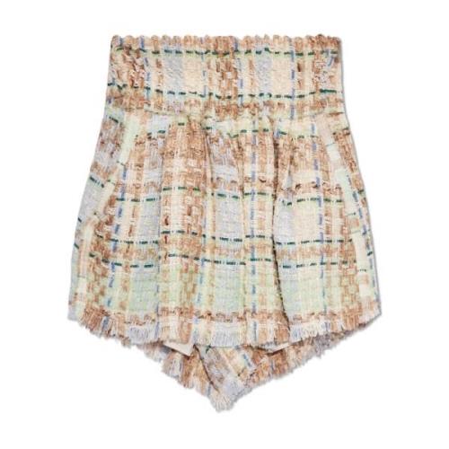 ‘Miki’ tweed shorts