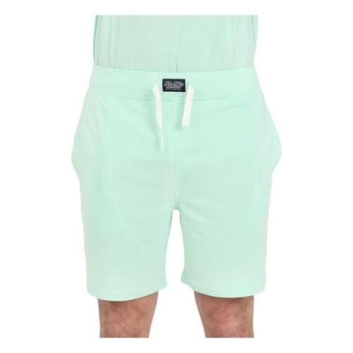 Unisex Grøn Logo Shorts