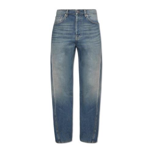 Jeans med vintageeffekt