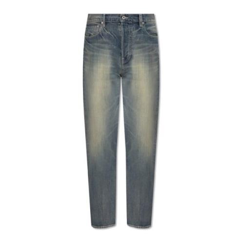 ‘Asagao’ straight leg jeans