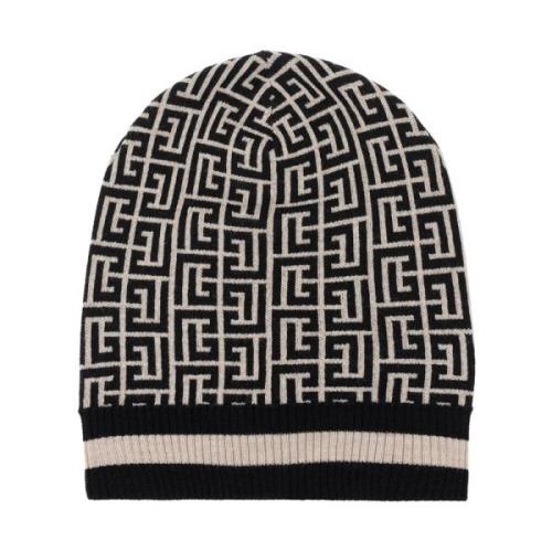 Monogram Logo Beanie Hat