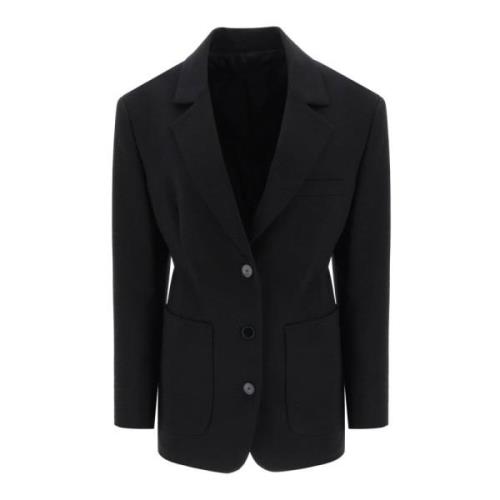 Stretch Uld Taljeret Blazer