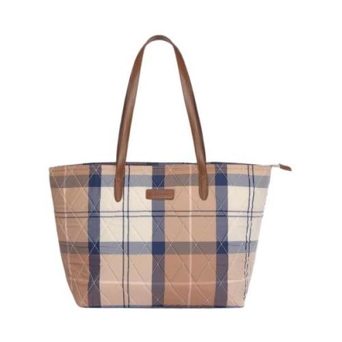 Quiltet Tartan Taske