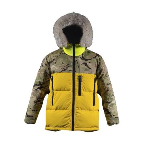 Reversibel Parka med Andedunfyldning