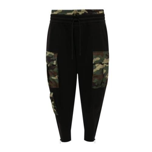 Camo Sweatpants med snøre i taljen