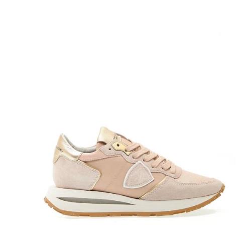 Nude Suede Tropez Sneakers