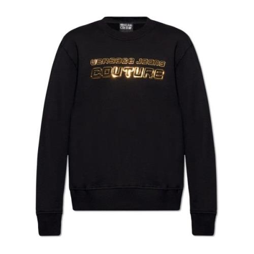 Sweatshirt med logo