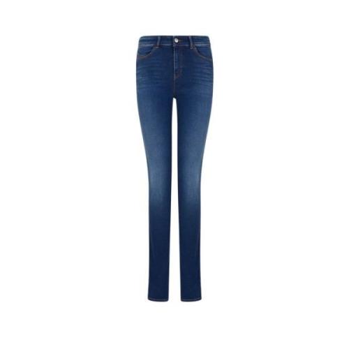 Højtaljede Skinny Leg Denim Jeans