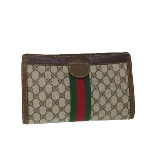 Pre-owned Canvas gucci-tasker