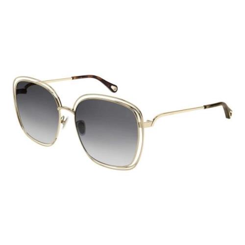 Gold/Grey Shaded Sunglasses