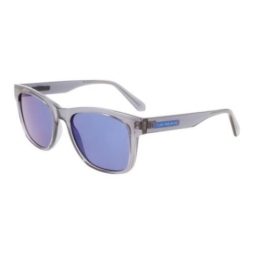 Transparent Grey/Blue Sunglasses