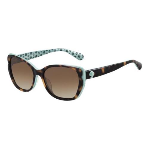 Havana Green Sunglasses Brown Shaded