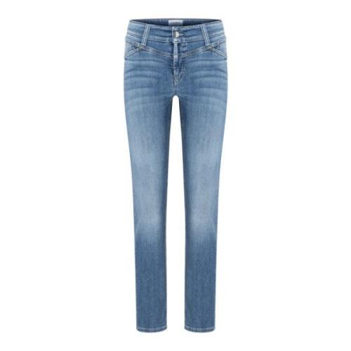 Stilfulde Medium Blå Jeans