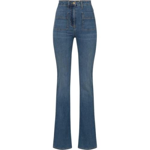 Flared Denim Jeans til Kvinder