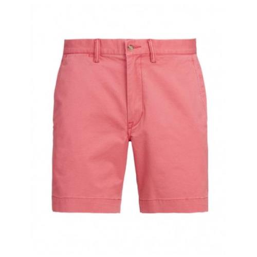 Strækbar Bomuld Nantucket Rød Shorts