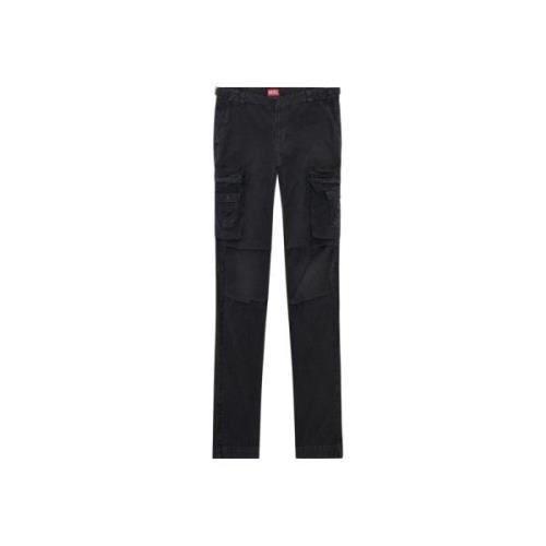 Slim-Fit Cargo Jeans til Mænd