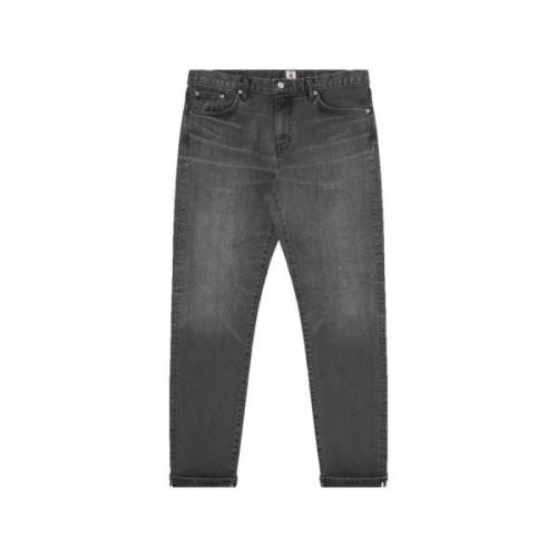 Regular Tapered Sorte Jeans