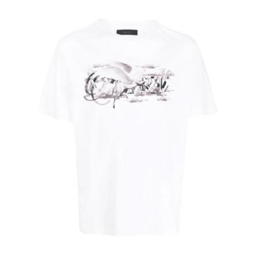 Pegasus Script Logo T-shirt