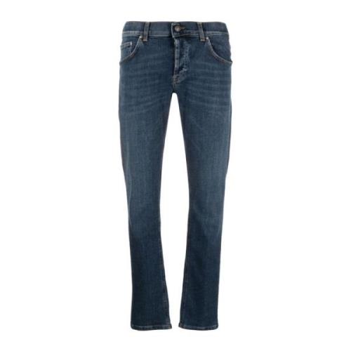 Blå Slim Fit Jeans