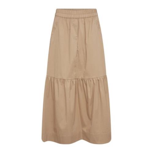 Cottoncc Crisp Gypsy Nederdel Beige