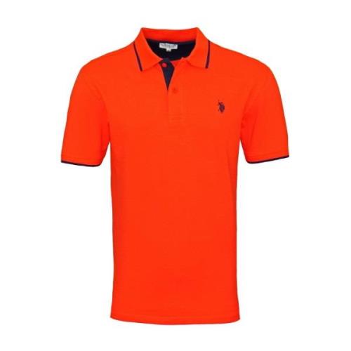 Polo T-shirt med logo broderi