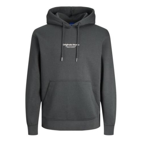 Komfortabel Hoodie med 3D Logo Print