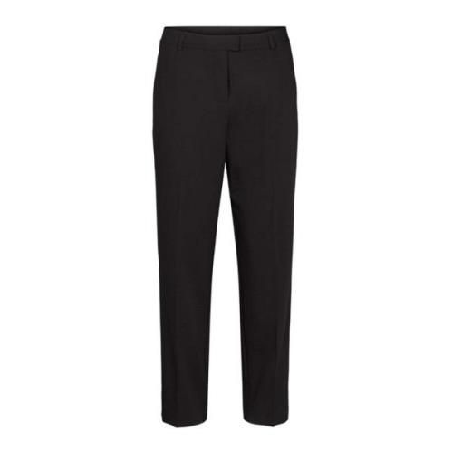 Laurie Julianne Pipe Regular Sl Trousers Regular 100740 99000 Black