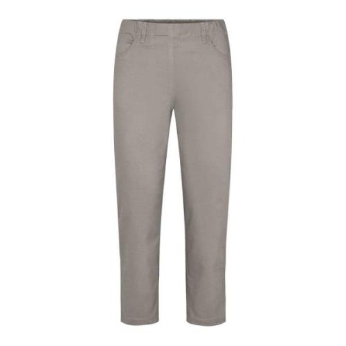 Laurie Patricia Pure Regular Crop Trousers Regular 100870 25000 Grey S...