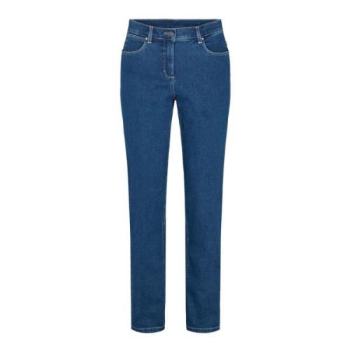 Laurie Charlotte Regular Ml Trousers Regular 100807 49401 Blue Denim