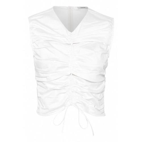 Gestuz Origamigz Top Bluser 10908961 Bright White