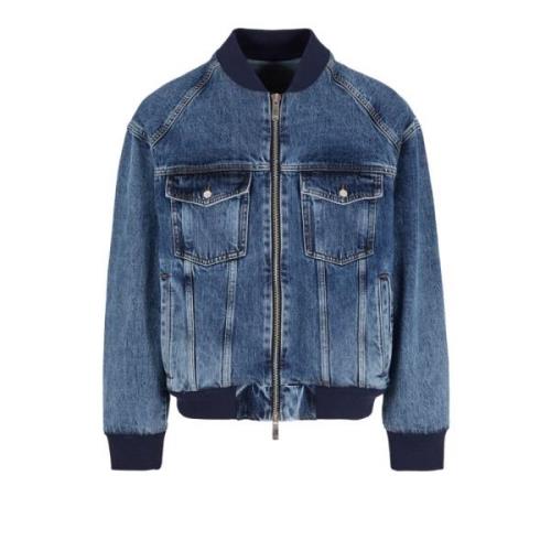 Bomber Denim Jakke