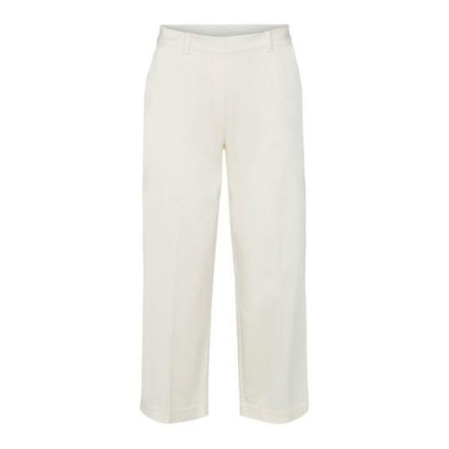 Laurie Phoebe Loose Crop Trousers Loose 100524 12000 Ivory