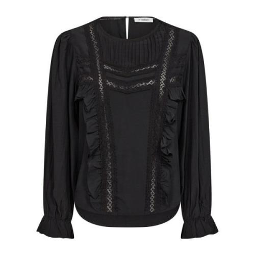 Cocouture Sunaricc Lace Blouse Bluse 35441 96-Black