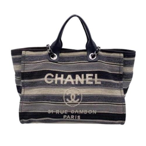 Pre-owned Canvas chanel-tasker