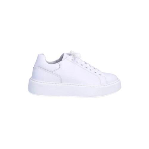 Hvide Nappa Sneakers