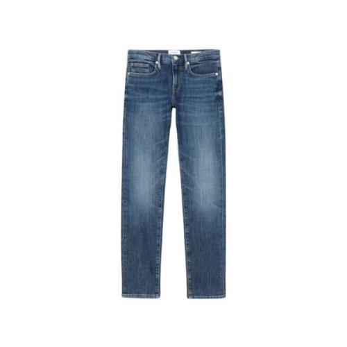 Slim Straight Leg Jeans