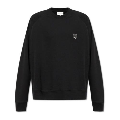 Sweatshirt med logo